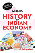 Gullybaba Ignou MA (Latest Edition) MHI5 History Of Indian Economy, IGNOU Help Books with Solved Sample Question Papers and Imp