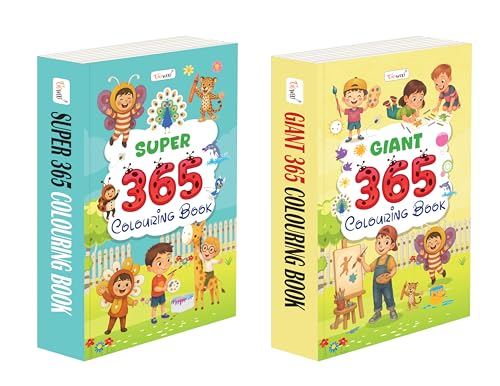 SUPER and GAINT  365 Colouring Book : Creative learning books for kids, Colouring book for toddlers, Preschool colouring workb
