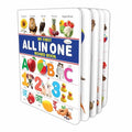Childrens educational board book collection : MY FIRST ALL IN ONE BOARD BOOK Learning book for preschoolers, Educational pictu