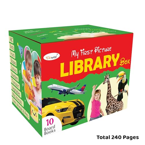 My First All in One Picture Library Box Of 10 (PreSchool Books) | in Green