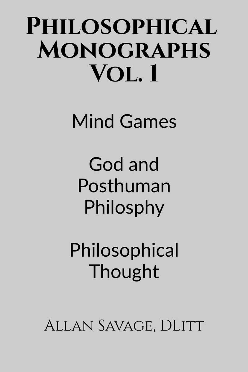Philosophical Monographs: Volume 1