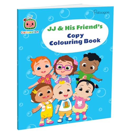 CoComelon JJ and His Friends Copy Colouring Book