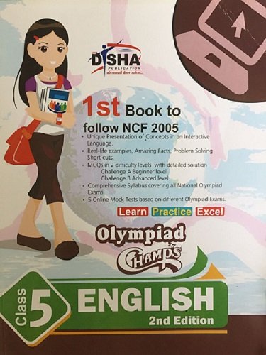 Olympiad Champs English Class 5 With 5 Mock Online Olympiad Tests