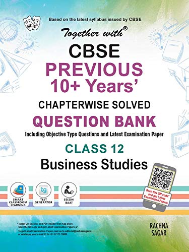 Together With Cbse Business Studies Previous 10+ Years Question Bank For Class 12