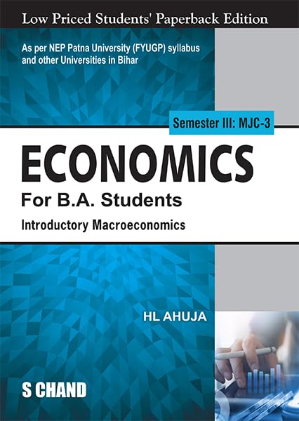 Economic For B.A. Students Semester III: MJC3 | Introductory Macroeconomics  NEP 2020 Bihar Universities