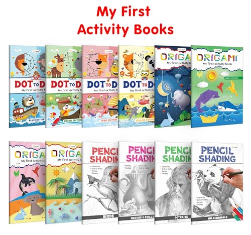 My First Book Essential Activity Book for Children : Kids activity book, Activity book for preschoolers, Kids Origami book, Port