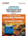 Arihant CHSE Odisha Master Information Technology Class 12 Exam 2026 | With 10 Years Chapterwise Solved Papers and 10 Sample Pap