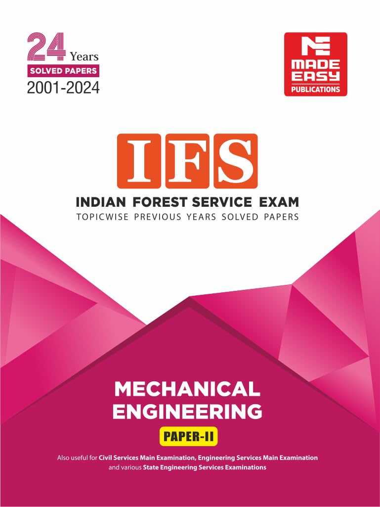IFS Mains 2025: Mechanical Topicwise Previous Year Solved Paper2