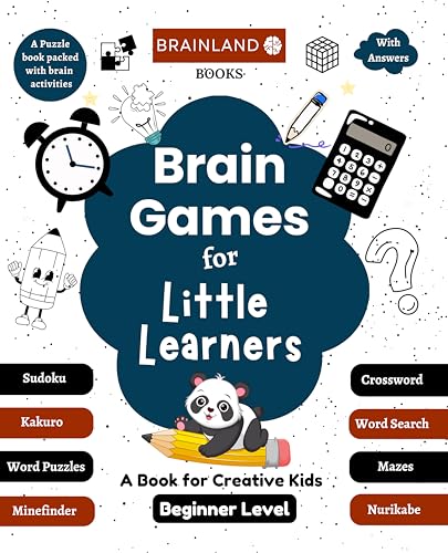 Brain Games for Little Learners  A Book for Creative Kids  Beginner level
