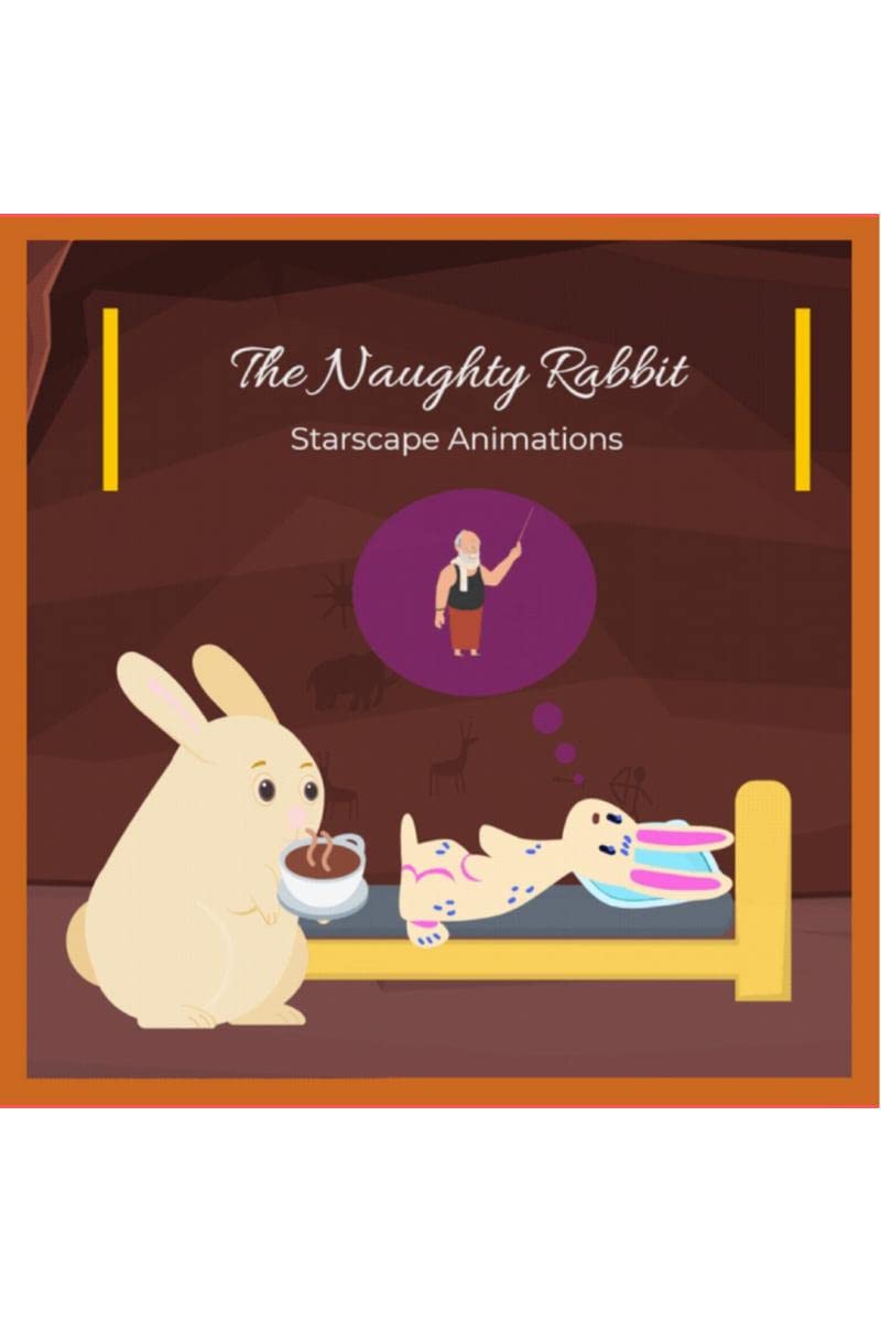 The Naughty Rabbit : Animated Picture Book for Kids | 30 Pages, 8.5  8.5