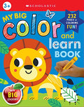 MY BIG COLOR & LEARN BOOK: SCHOLASTIC EARLY LEARNERS (COLORING BOOK)