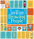 Stepbystep Drawing People: A Simple and Easy Drawing Book for Kids featuring Superheroes, Ballerinas, Mermaids and More!