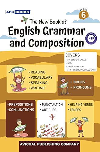 The New Book Of English Grammar And Composition Class 6  By Mukul Jha Meeta Rai, Kamaljeet Yadav, Dolly Dhawan (202425 Examina