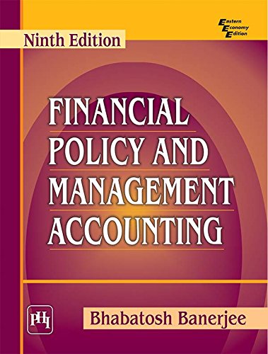 Financial Policy and Management Accounting