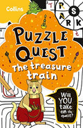 Treasure Train: Solve More Than 100 Puzzles in This Adventure Story for Kids Aged 7+: Mystery Puzzles for Kids (Puzzle Quest)