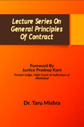 Lecture Series On General Principles Of Contract: Contract Law I