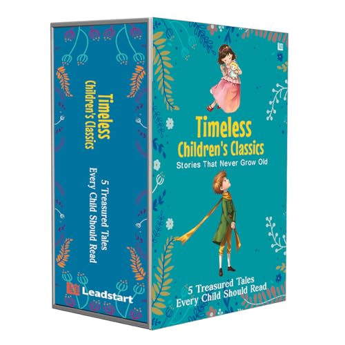 Timeless Childrens Classics (Set of 5 Books) | The Little Prince | The Secret Garden | Peter Pan book | Wizard of Oz | A Littl