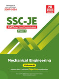 SscJe: Mechanical Engineering 2025 Previous Year Objective Solved Paper1 Volume2