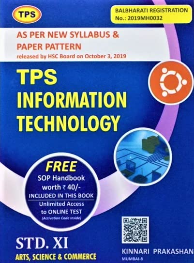 Tps Information Technology Std 11Th (Arts, Science & Commerce) (English Edition) [Paperback] Kinnari Prakashan [Mar 21, 2022]