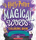 Harry Potter Magical Words Coloring Book: 24 Color & Frame Posters