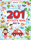 201 Activity Book for Kids Age 4+ | Fun Early Learning Workbook with Numbers, Alphabet, Shapes, Colours, Puzzles & More | Colour