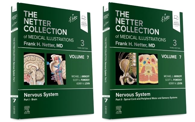 The Netter Collection of Medical Illustrations: Nervous System Package: 2Book Set (Netter Green Book Collection)