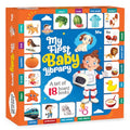 My First Baby Library Boxset: 18 Board Books (12 Pages Each) | Early Learning Gift Set for Kids Ages 2+ | Educational Value for 
