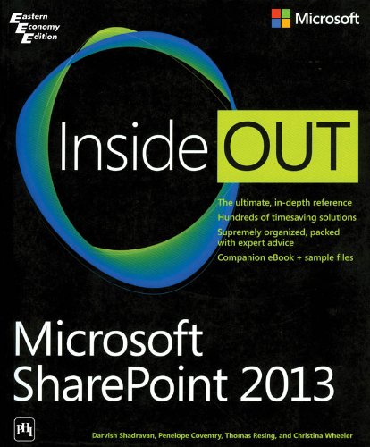 Microsoft Sharepoint 2013: Inside Out