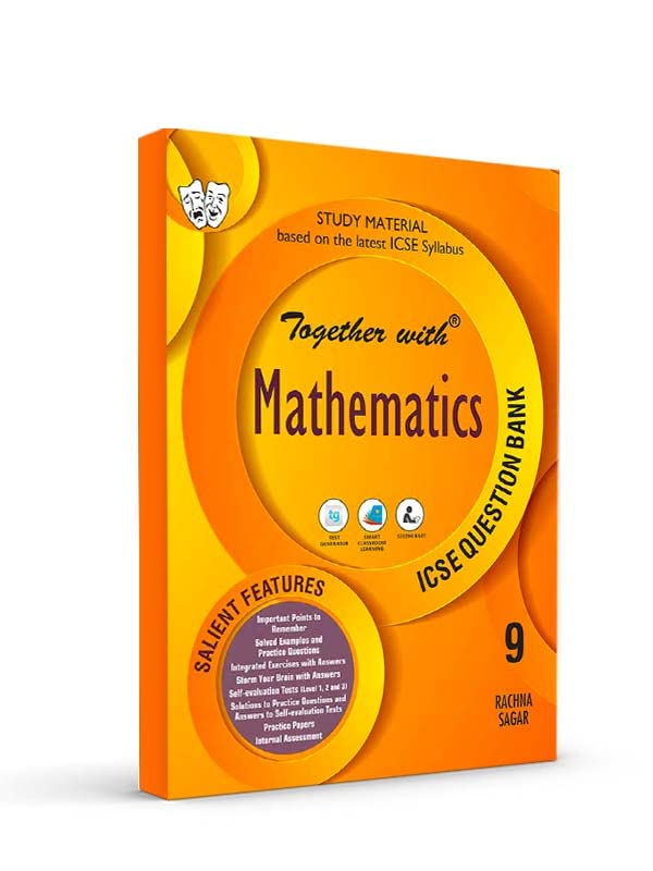 Rachna Sagar Together with ICSE Mathematics Study Material for Class 9 (For 20222023 Examination)