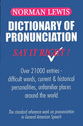 Dictionary Of Pronunciation