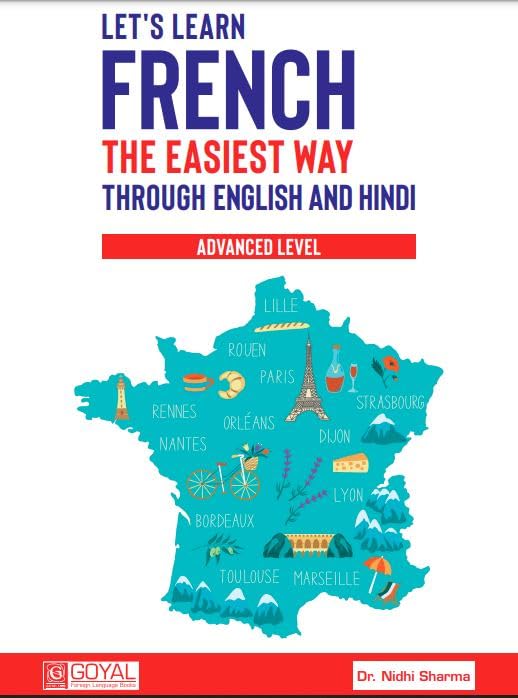 Let Learn French The Easiest Way Through English and Hindi  Advance level