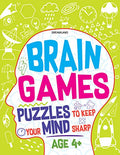 Brain Games Activity Book for Kids Age 4+ Years | Mazes, DottoDot, Matching, Colour by Code, Spot the Differences & More | 88 