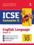 Arihant ICSE English Language (Paper 1) Semester 2 Class 10 for 2022 Exam (Old Edition)