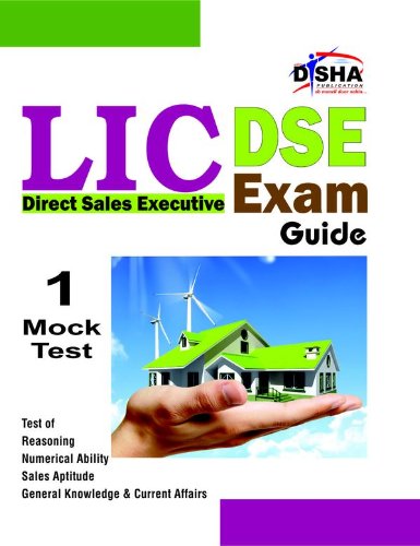 LIC Direct Sales Executive  DSE Exam Guide