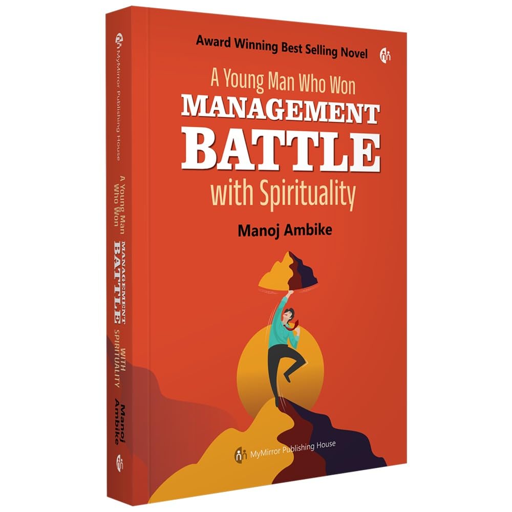 A Young Man Who Won Managament Battle With Spirituality | Pratisaad English Novel | Manoj Ambike | English Novel | Award Winning
