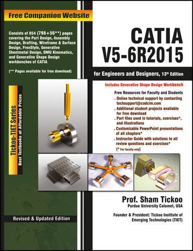 CATIA V56R2015 for Engineers and Designers, 13ed