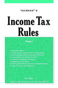 Income Tax Rules (Set of 2 Volumes) (55th Editon 2018) [Paperback] Taxmann