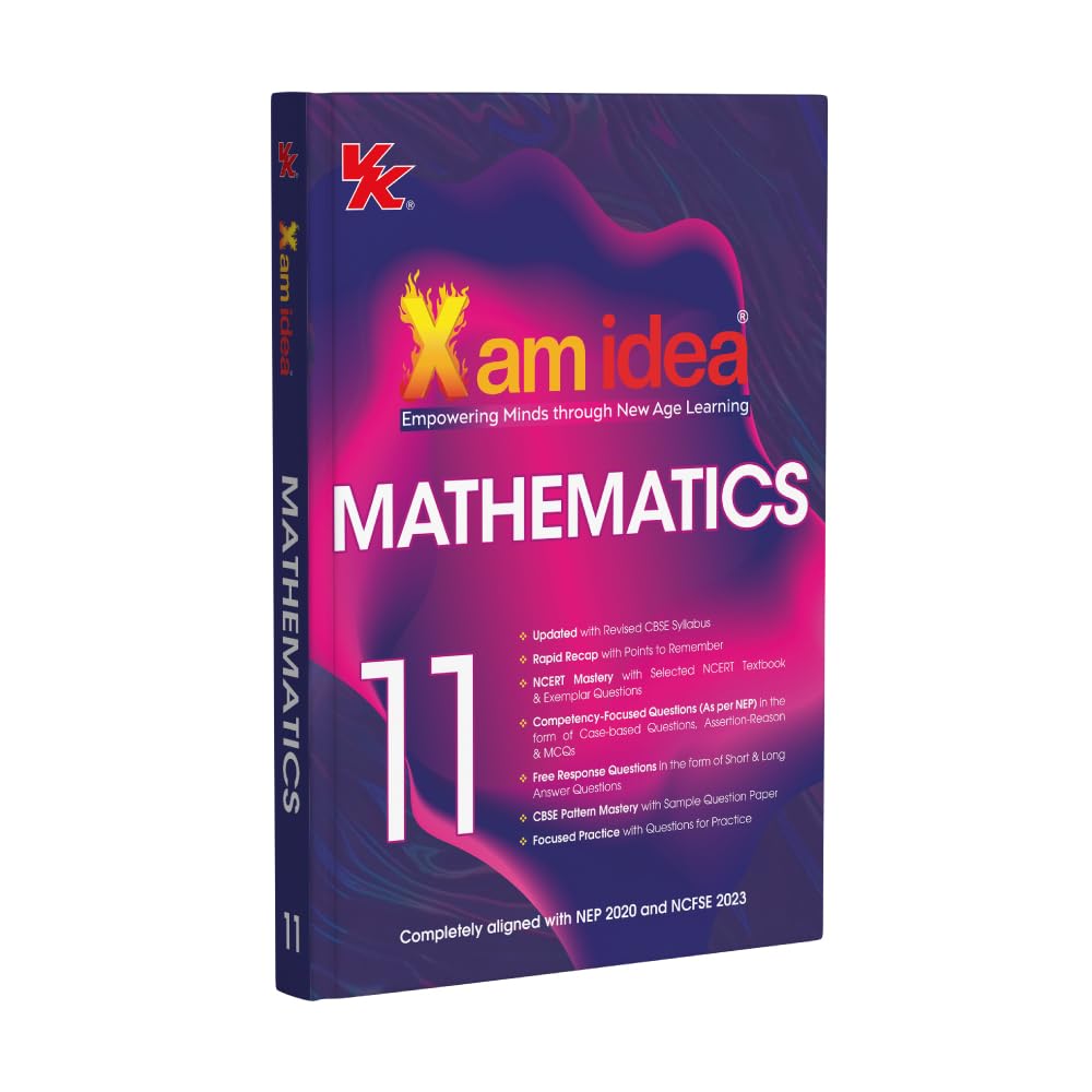 Xam idea Mathematics Class 11 Book | CBSE Board | Chapterwise Question Bank | Based on Revised CBSE Syllabus | NCERT Questions I