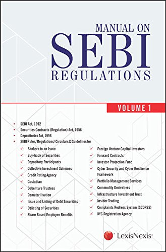 Manual On Sebi Regulations (Set Of 2 Volumes)