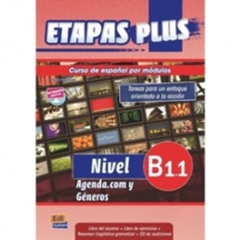 Etapas Plus B1.1: Student Book + Exercises + Cd