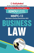 Gullybaba IGNOU MBF (New) 2nd Sem MMPC13 Business Laws in English