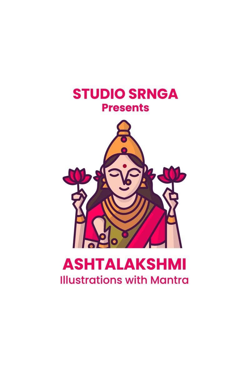Ashtalakshmi  Illustrations with Mantra