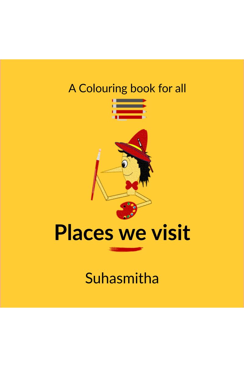Places we visit : Coloring book for all
