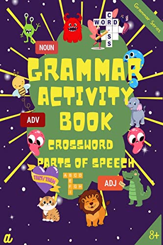 English Grammar Activity Book  Parts of Speech  Level 2 (Crossword Puzzle, 810 years)
