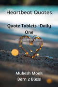 Heartbeat Quotes: Quote Tablets  Daily One (Black And White Edition)