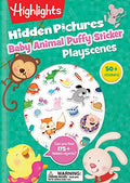 Baby Animal Hidden Pictures Puffy Sticker Playscenes: Baby Animal Hidden Pictures Puffy Sticker Playscenes (Highlights Puffy Sti