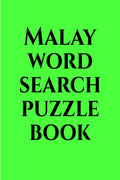 Malay word search puzzle book