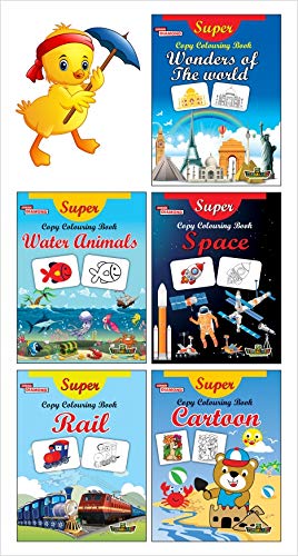 Super Copy Colouring Book (Set Of 5 Books) 1