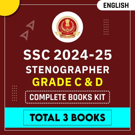 Ssc Stenographer Grade C & D 2023 Complete Books Kit(English Printed Edition) By Adda247 Adda247 Publications