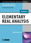 Elementary Real Analysis, Semester I: NEP2022 for the University of Delhi